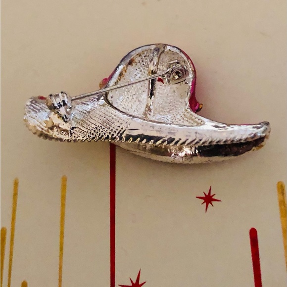 Rhinestone & Enamel Hat Brooches (2) - Red Hat Society, NWOT - Picture 13 of 13